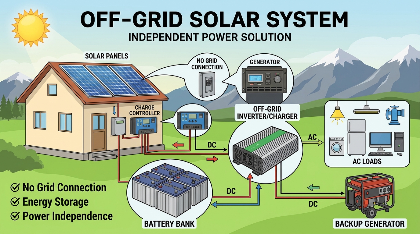 ระบบออฟกริด Off-Grid